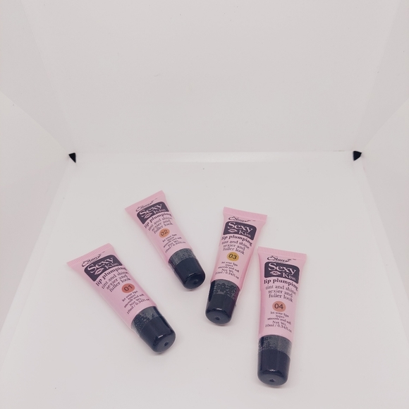 SEXY KISS LIP PLUMPING GLOSS TINT AND SHINE 4 PIECES - Picture 3 of 3